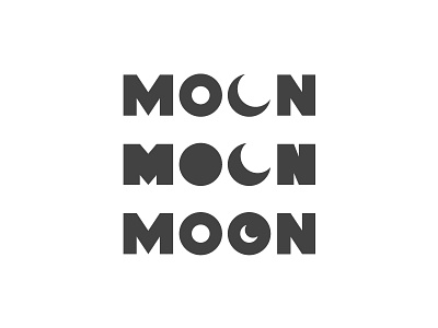 Moon Logo app brand branding circle design icon identity illustration letter logo mark space