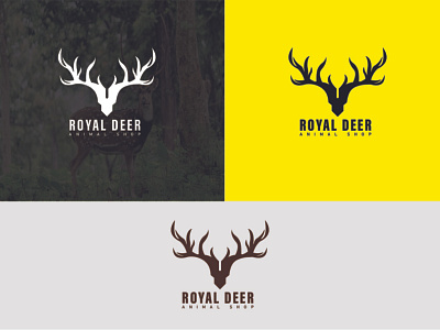 Deer logo || minimalist log graphic design letter logo logo logo design minimalist log