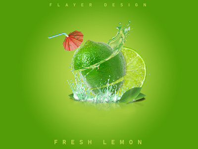Lemon_lemon flyer_lemon poster_lemon banner flyer poster banner graphic design