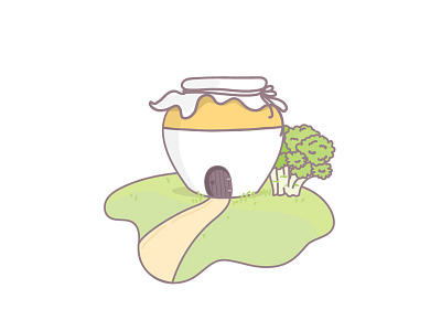 Pickle Jar House <3 broccoli grandma jar pickle