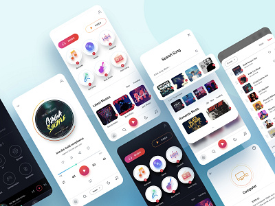 Music app UI