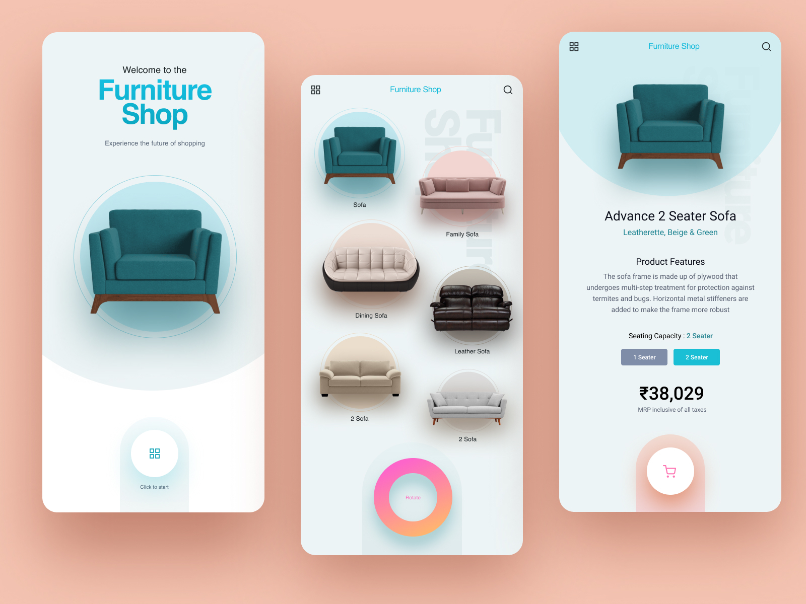 Shopping Experience by Suman Sil on Dribbble