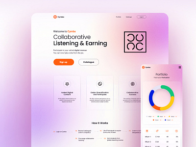 Creative agency Landing page