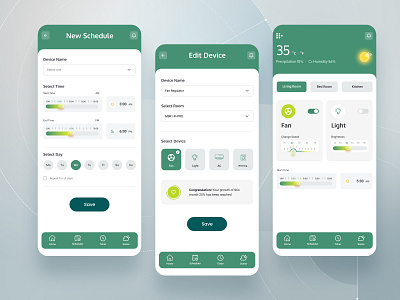 Smart Home Mobile UI