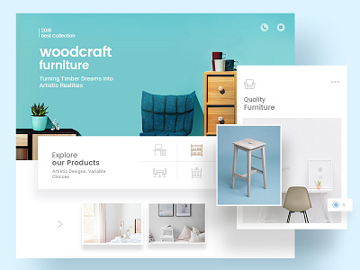 Furniture Website Ui