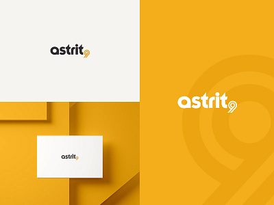 Astrit9 logo branding clean color concept creative design icon illustration logo type typography vector web