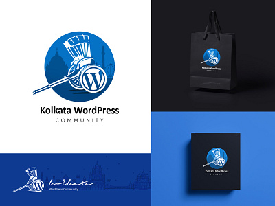 Kolkata WP logo design