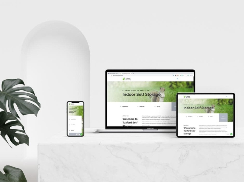 Tuxford Self Storage Website by Picnic Designs on Dribbble