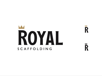 Royal Scaffold - Concept 2 branding logo logo design