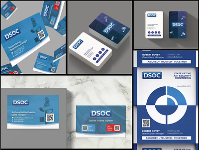 DSOC Business Cards branding businesscard print printdesign