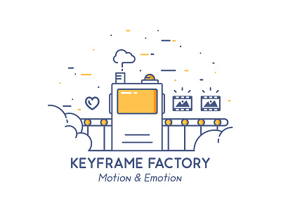 Kf New Logo border factory keyframe logo motion design