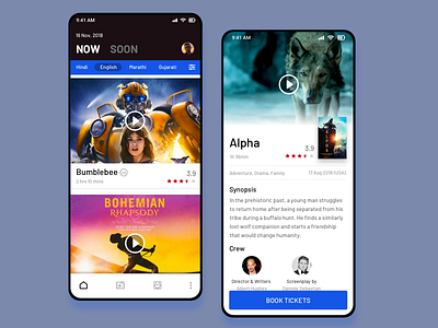 Movie App Concept 🎥 🍿