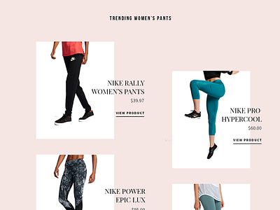 Online shop section clothes ecommerce elegant female flat products shop sport