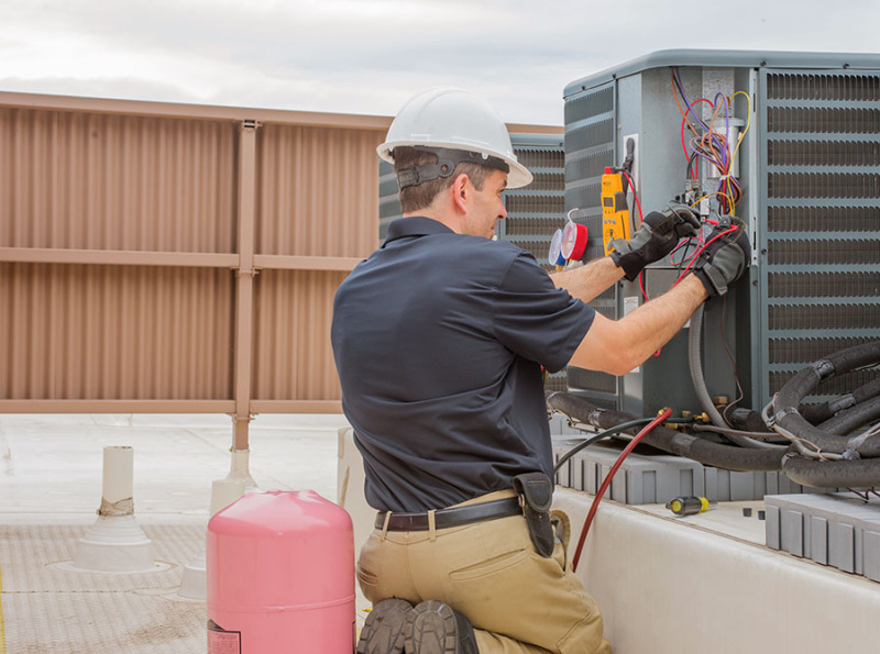 Commercial HVAC In Portland, OR by Tarentel service on Dribbble