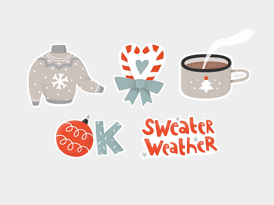 christmas stickers