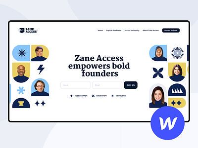 Zane Access — Hero Section