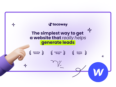 Tocoway  (Webflow website)