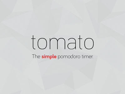 tomato - logo for FFOS App