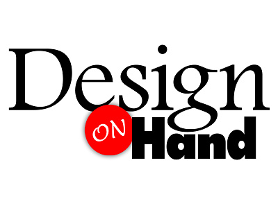 Design On Hand (Design Firm) branding design graphic design graphicdesign lettering logo logo design type typography