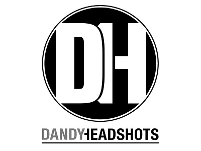 Dandy Headshots | Logo Identity branding design lettering logo type typography
