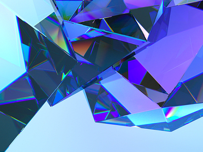 crystals 3d artist cgart cgartist cinema 4d crystal design illustration octane octanerender