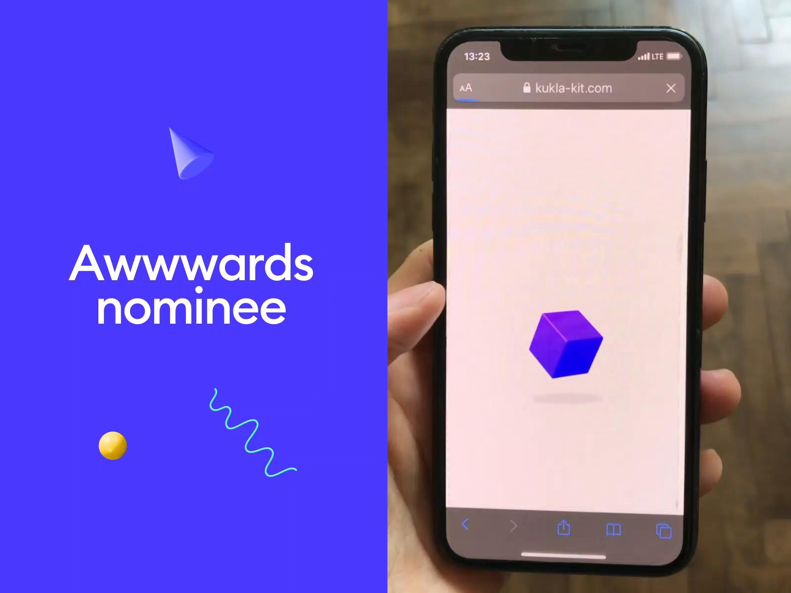 Mobile screenshot - Awwwards