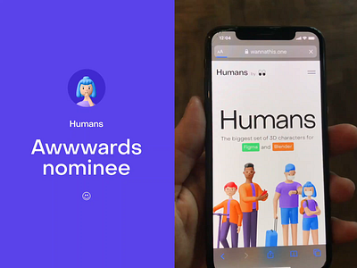 Humans 3d characters (Awwwards nominee) 3d 3d avatar 3d character 3d icon animation character design dribbbleisdead gradient button illustration loader animation mobile mobile ui product design trending ux