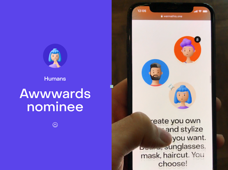 Mobile screenshot - Awwwards