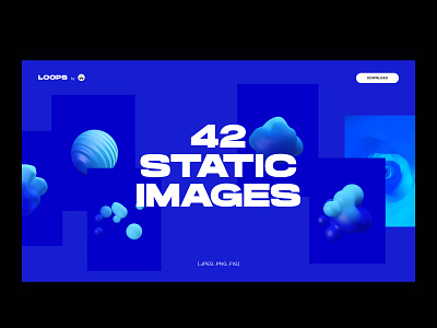 Site of the day nomination 3d abstract bubble desktop gradient header landing