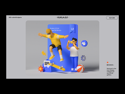 3d icons & illustrations