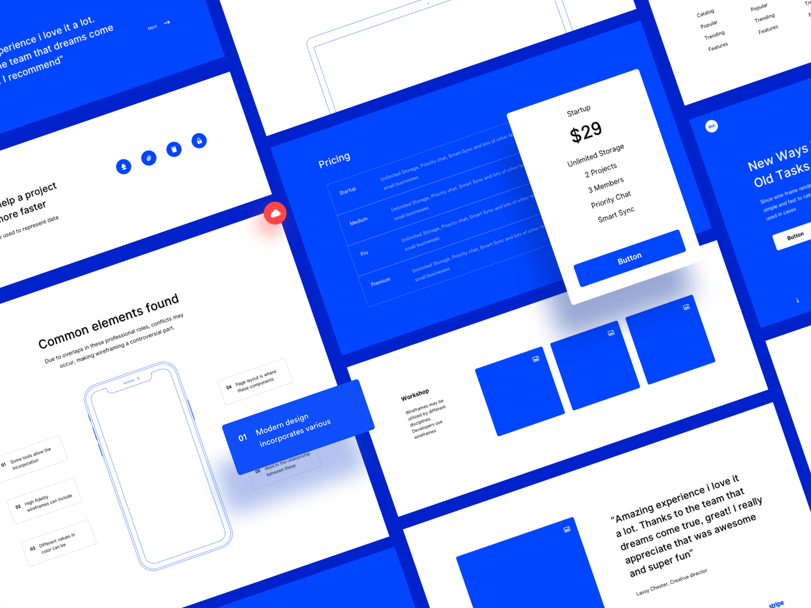  Wireframe UI  Kit by anton mishin for ls graphics on Dribbble