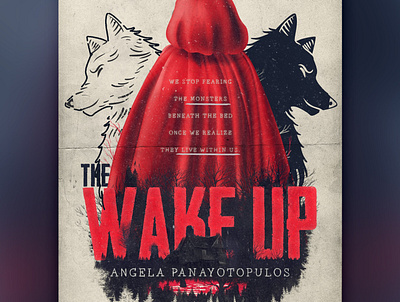 The Wake up book cover book book cover bookcoverdesign design illustration typography