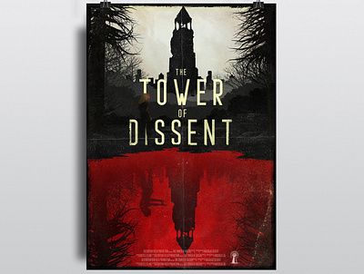 The Tower of Dissent poster design illustration poster poster design