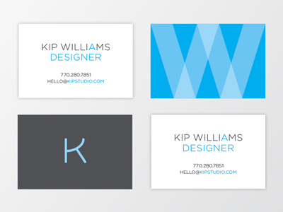 Kip Studio Card Design business card design identity logo new