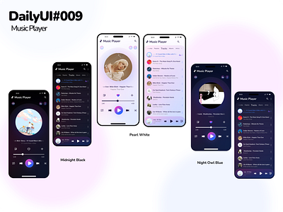 Daily UI Challenge #009 || Music Player branding dailyui design graphic design iillustration illustration logo ui vector web design