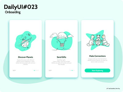 Daily UI Challenge #023 || Onboarding