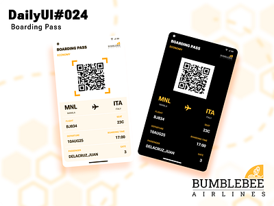 Daily UI Challenge #024 || Boarding Pass branding dailyui design graphic design iillustration illustration logo ui vector web design