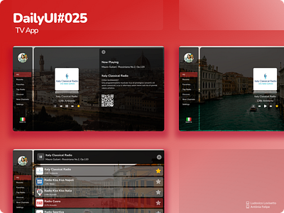 Daily UI Challenge #025 || TV App