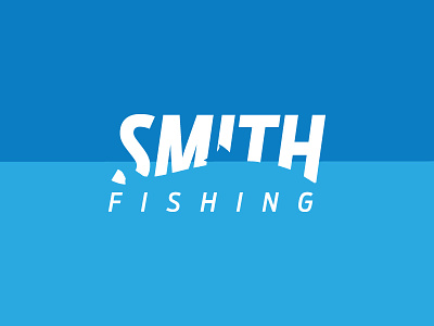 Smith Fishing blue color denver design fish fun idaho smith vector