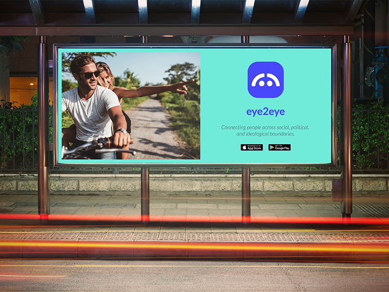 Billboard 1.4 billboard print vector icon simple typography colorado identity agency freelance branding