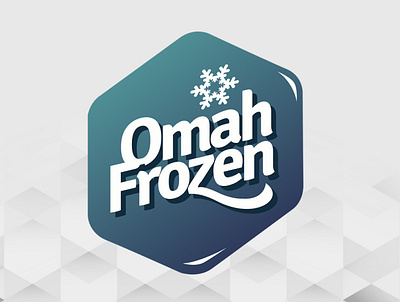 Omah Frozen Logo Design branding business logo design food logo frozen logo graphic design illustration logo logo design vector