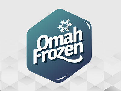 Omah Frozen Logo Design branding business logo design food logo frozen logo graphic design illustration logo logo design vector