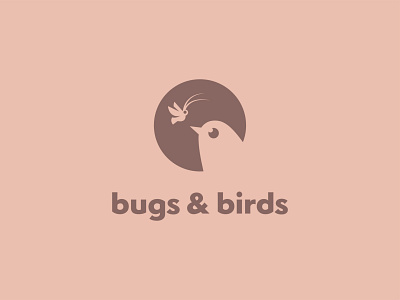 bugs & birds logo animal animal logo animals birds brand branding budapest bugs design eco hungarian logo nature storytelling