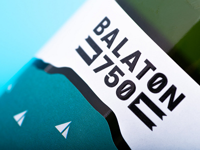 Balaton 750 balaton brand branding budapest design hungarian illustration lettering logo sail sailing summer typography wine wine bottle winery