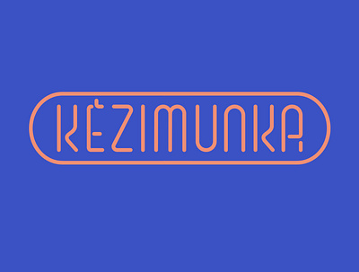 Kézimunka budapest design hungarian lettering neon neon sign neonlights neontubes retro typography vintage