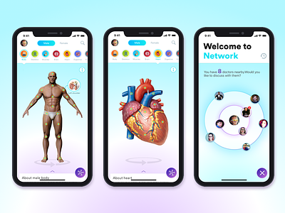 Doctors Connect doctor healthcare student ui ux