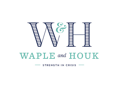 Waple & Houk Logo ampersand law law firm lawyer
