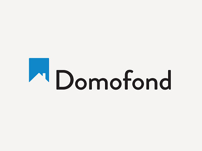 Domofond branding logo sign typography