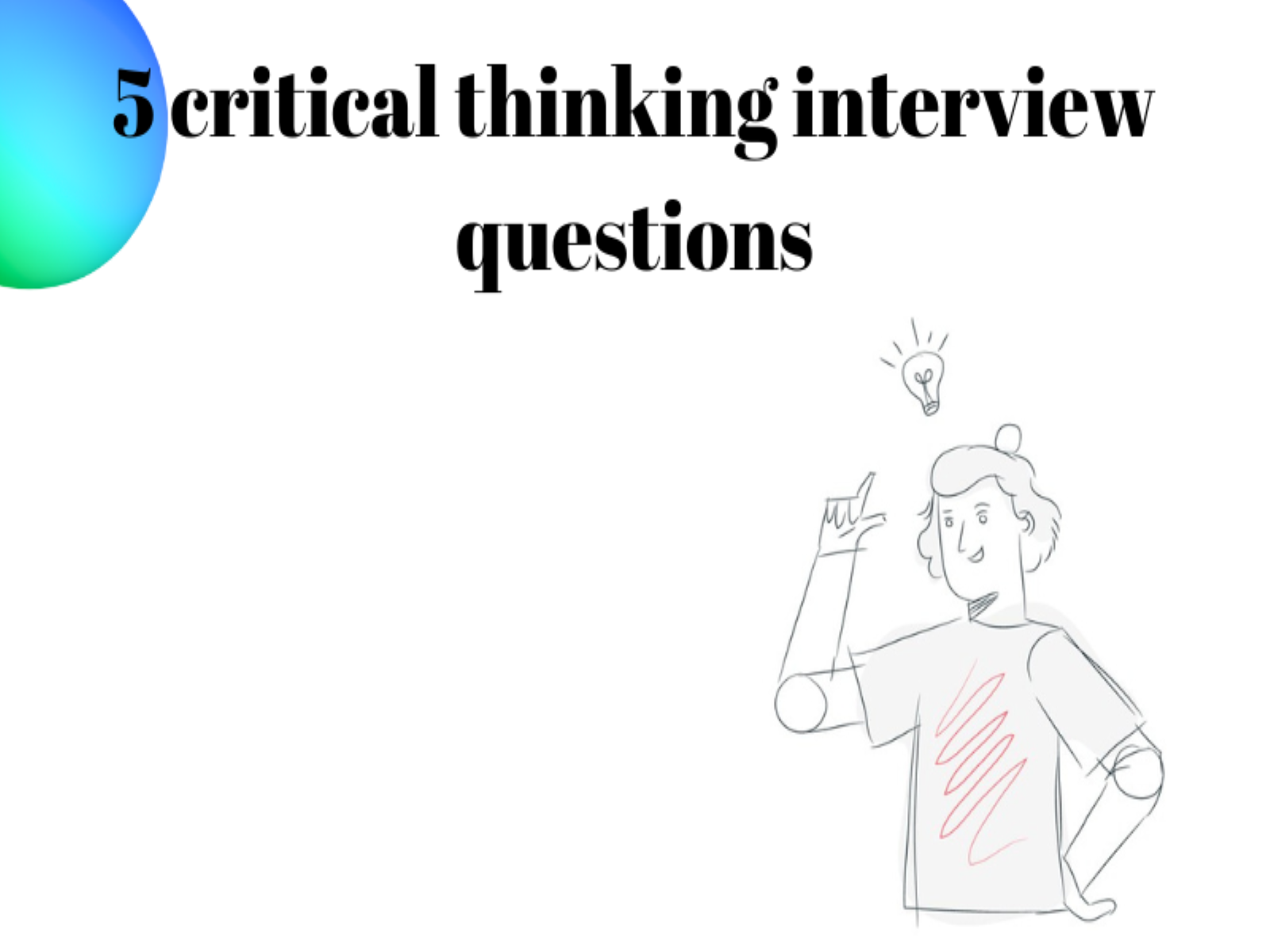 business analyst critical thinking interview questions