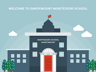 Montessori School Illustration